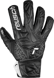 Reusch Attrakt Starter Solid Finger Support Junior 5472511 7700 black front